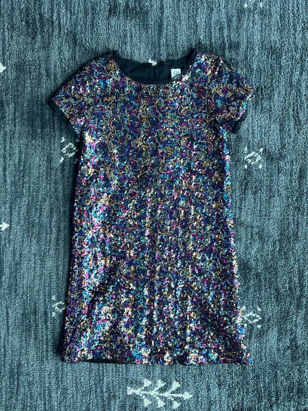 Gap Kids Multicolor Sequin Dress- size Medium